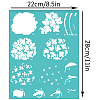 Self-Adhesive Silk Screen Printing Stencil DIY-WH0338-170-2