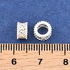 Brass European Beads KK-A292-03A-S-3