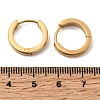304 Stainless Steel Hoop Earrings for Women EJEW-C096-62G-3