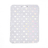 Rectangle Laser Plastic Yin-yang Zip Top Gift Bags X1-OPP-E004-01B-C02-2