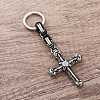 Biker Style 304 Stainless Steel Pendant Keychains LB7675-2