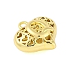 Hollow Brass Pendants for Valentine's Day KK-M289-03Q-G-2