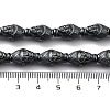 Synthetic Non-Magnetic Hematite Beads Strands G-H303-B05-4