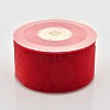 Polyester Velvet Ribbon for Gift Packing and Festival Decoration SRIB-M001-50mm-235-1