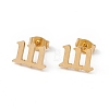Number Earrings LS-EJEW-F286-01D-G-1