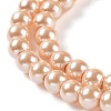 Baking Painted Pearlized Glass Pearl Round Bead Strands X-HY-Q003-6mm-18-3