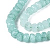 Imitation Jade Crackle Glass Beads Strands X-GLAA-N068-01A-A03-4