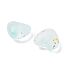 Frosted Transparent Acrylic Beads OACR-F013-03-2