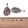 Natural Gemstone Pendants G-N362-03P-04-3
