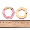 304 Stainless Steel & Acrylic Stud Earrings for Women EJEW-A164-07G-3