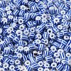 6/0 Opaque Colours Seep Glass Seed Beads SEED-F003-04A-02-3