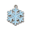 Winter Theme Alloy Enamel Pendants ENAM-M002-05V-P-1