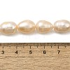 Natural Cultured Freshwater Pearl Beads Strands PEAR-I007-01H-02B-5