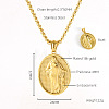 304 Stainless Steel Pendant Necklaces FS-WG0CD66-08-1