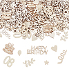 1 Set Unfinished Wood Confetti Table Decoration WOOD-SP0001-98-1