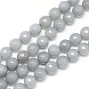 Natural White Jade Bead Strands X-G-R346-6mm-10-3