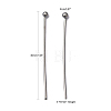 304 Stainless Steel Ball Head Pins X-STAS-M010-30mm-01-5
