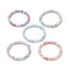 Glass Rondelle Beaded Bracelets for Women BJEW-JB09369-1