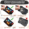 Plastic Waterproof Card Stickers STIC-WH0032-022-4