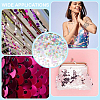 2400Pcs PVC Paillette/Sequin Pendants FIND-HY0005-24C-5