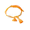 Chinese Style Cotton Cord Woven Zongzi Charm Bracelets for Women WG986C8-03-2