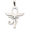 Anti-Tarnish 304 Stainless Steel Pendants STAS-R134-04P-01-1