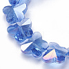 Electroplate Glass Beads EGLA-Q091-14mm-B10-3