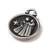 304 Stainless Steel Pendants STAS-L022-306AS-03-2