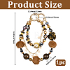 1Pc Alloy & Resin Phone Hand Strap Chains AJEW-BM0001-33B-2
