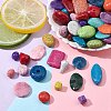 75Pcs 15 Styles Crackle Opaque Acrylic Beads OACR-YW0001-61-5