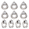 Unicraftale 10Pcs 304 Stainless Steel Pendants STAS-UN0046-55-1