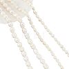  4Strands 2 Styles Natural Cultured Freshwater Pearl Beads Strands PEAR-NB0001-64-1