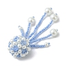 Glass Seed Beads & Glass Pearl Big Pendants PALLOY-MZ01336-03-2