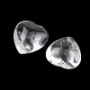 Natural Quartz Crystal Heart Palm Stones G-P609-A02-01-2