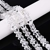 Natural Quartz Crystal Beads Strands G-D091-A25-1