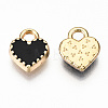 Alloy Enamel Charms X-ENAM-S126-015D-RS-3