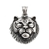 Retro 304 Stainless Steel Pendants STAS-I205-36AS-A-1