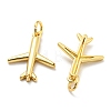 Brass Pendants LS-KK-Z027-02G-2
