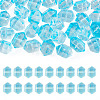 30Pcs Transparent Handmade Lampwork Beads LAMP-TADJ0001-12E-1