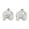 304 Stainless Steel Pendants STAS-C167-06P-1