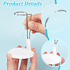 Mini Plastic & Metal Doll Display Stand AJEW-WH0696-631B-3