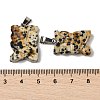 Natural Dalmatian Jasper Pendants G-B127-09P-08-4