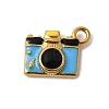 304 Stainless Steel Enamel Pendants STAS-G386-03G-01-1