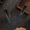 Bohemian Handmade Glass Seed Beads Dangle Earrings YY2599-5