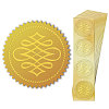 Self Adhesive Gold Foil Embossed Stickers DIY-WH0211-370-8