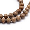 Natural Picture Jasper Round Bead Strands G-J303-08-12mm-3