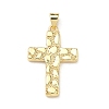 Brass Pendants KK-P350-17G-1