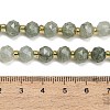 Dyed Imitation Jade Glass Beads Strands GL-Z001-02B-09-4