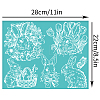 Self-Adhesive Silk Screen Printing Stencil DIY-WH0338-232-2