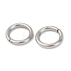 Tarnish Resistant 304 Stainless Steel Open Jump Rings X-STAS-Q186-02-8x1.2mm-1